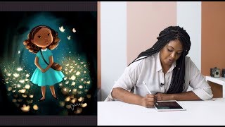 Illustrating in Procreate: Drawing a Shareable Timelapse with Vashti Harrison