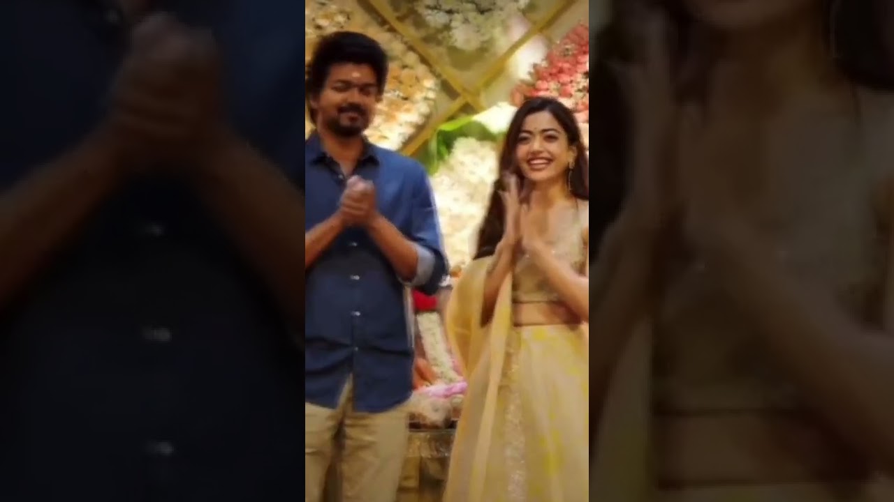 Thalapathy 66 Vijay,Rashmika shooting start 🕺🥁🎊