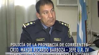 Festejo día de la policía y dispositivo de seguridad durante las P.A.S.O.