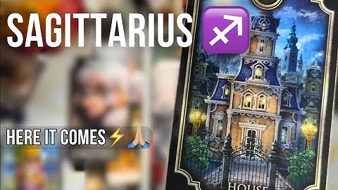 SAGITARIUS ♐️ KAMU AKAN SEGERA BERGERAK DENGAN ENERGI INI 🏠💼🚙