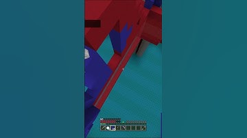 Pov   You drag click on hive bridges  #mcpe #hiveskywars #hive #minecraft