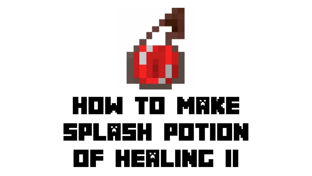 Pactify craft potion heal II jetable YouTube