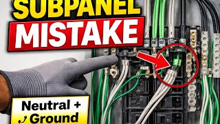 Subpanel Wiring Explained ⚡ Neutral Isolation & Bonding | OESC 2024 (EP8)