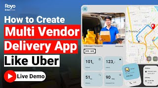 How to Create an On-demand Delivery App | Multi Vendor Delivery App Like Uber [Live Demo] screenshot 1