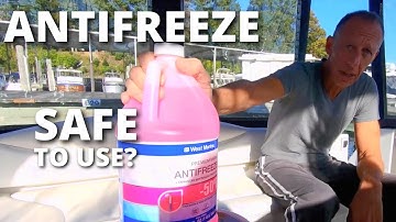 What type of Marine Antifreeze is SAFE for Winterizing ALL Boat Water Systems & Engines?