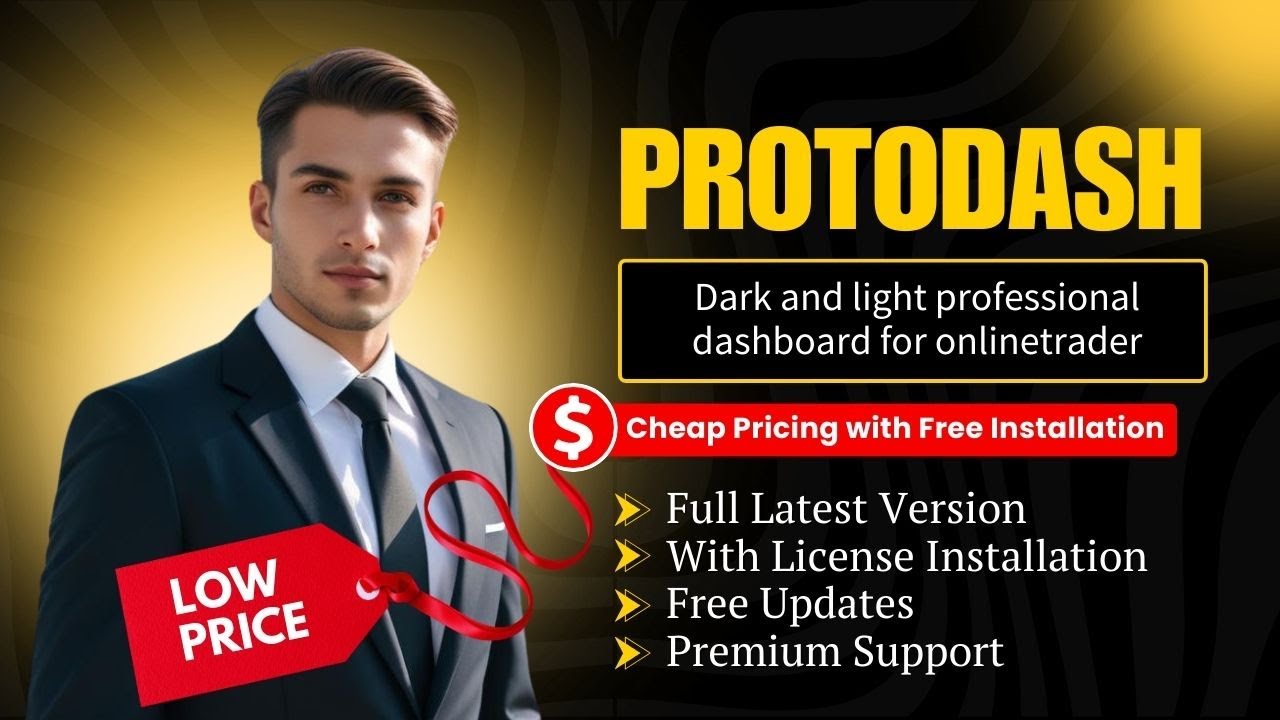 [Latest Version] ProtoDash - Dark and light professional dashboard for ...