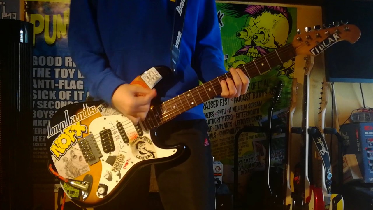 Bad Religion - Anasthesia GUITAR Cover