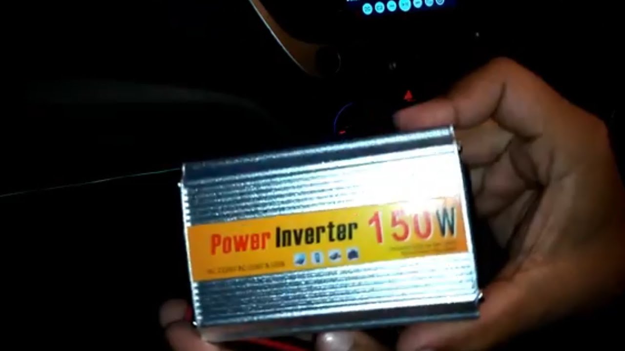 Car Inverter For Laptop Mobile Other Electronic Gadget [ 12V DC to AC