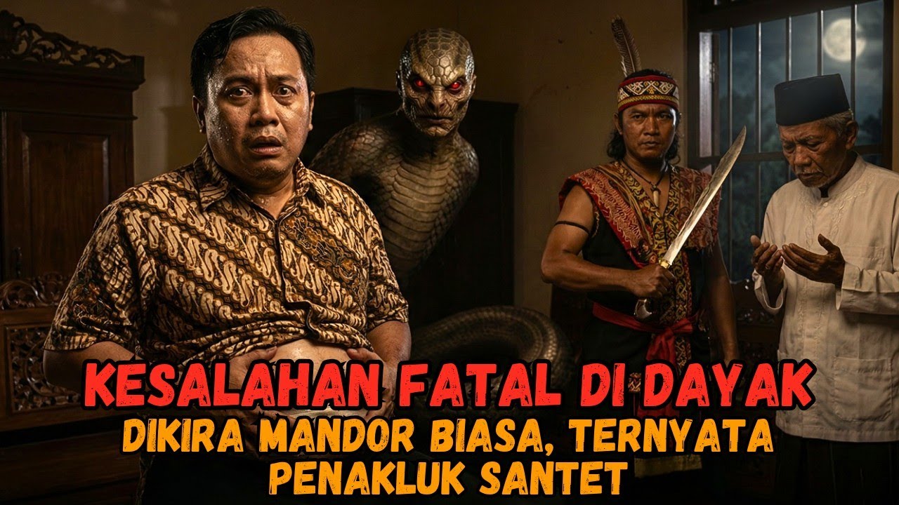 SOMBONGNYA JURAGAN INI MENANTANG KYAI, PERUT MEMBUSUK KENA SANTET!