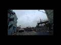 S 0550 京王線 8000系 代田橋~明大前 踏切 井の頭通り 雨 adj #shorts