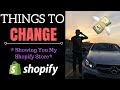 Things To Change On Your Shopify Store (Showing You My Store)