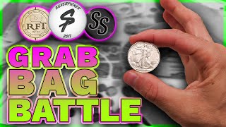 Epic $100 Coin Grab Bag Showdown vs @RobFindsTreasure & @SilverSeeker