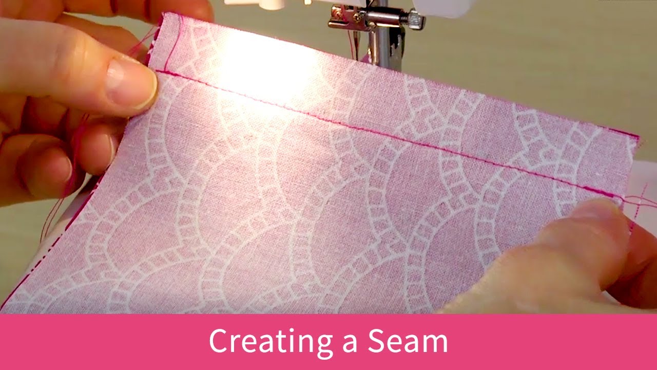 Creating A Seam on the Baby Lock Joy YouTube