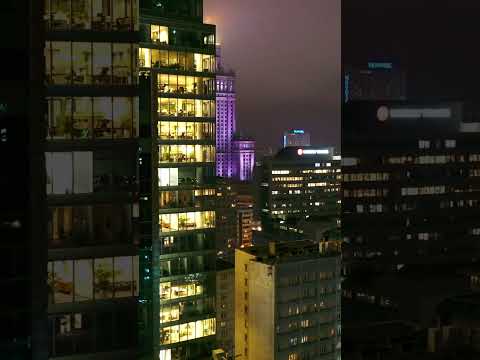 Warszawa nocą |