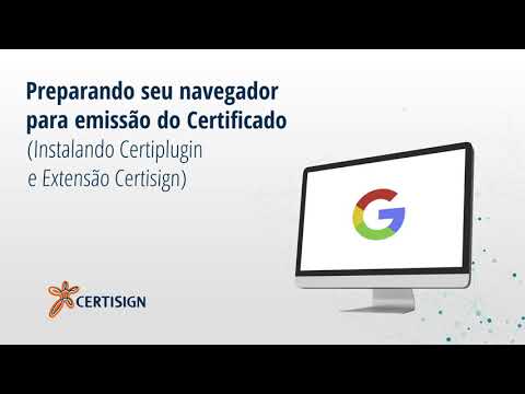 Preparando o navegador para emissão do Certificado Digital | Certisign
