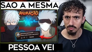 KAKASHI E GOJO RESPONDERAM AS PERGUNTAS DOS FÃS! - Voice Makers | Leozin React