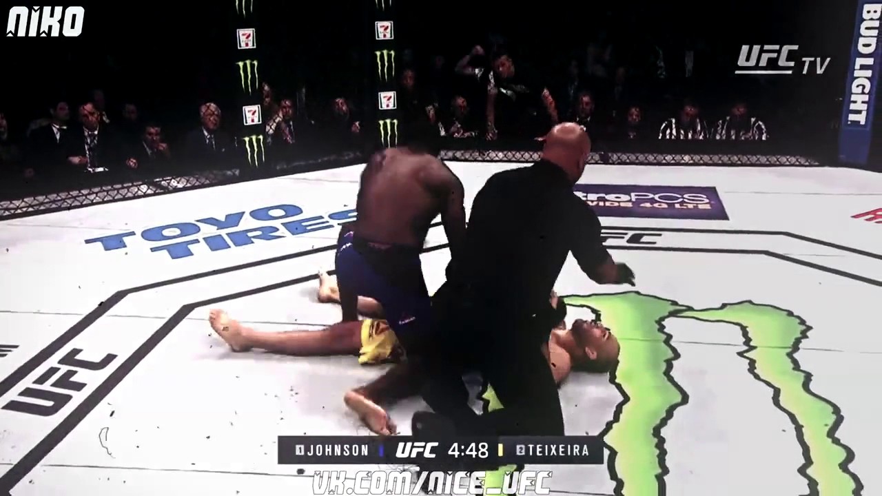Шикарный нокаут Энтони Джонсона   NIKO      nice ufc 720p