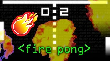 Fire Pong (Rule Zero) - Computerphile