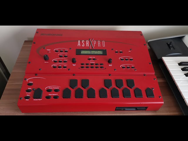 Ensoniq ASR-X PRO demo songs - YouTube