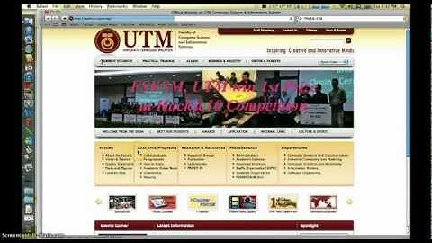 Welcome to Graphic and Multimedia Software Course (SCV)@UTM by Group 4