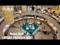 🇦🇪 Dubai Mall Ultimate Luxury Premium Tour in 4K | Fashion Avenue, Aquarium, Waterfall & Ice Rink.