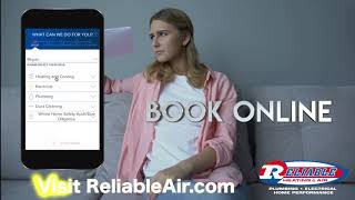 How Easy is it to Book Service Online with Reliable Heating & Air?