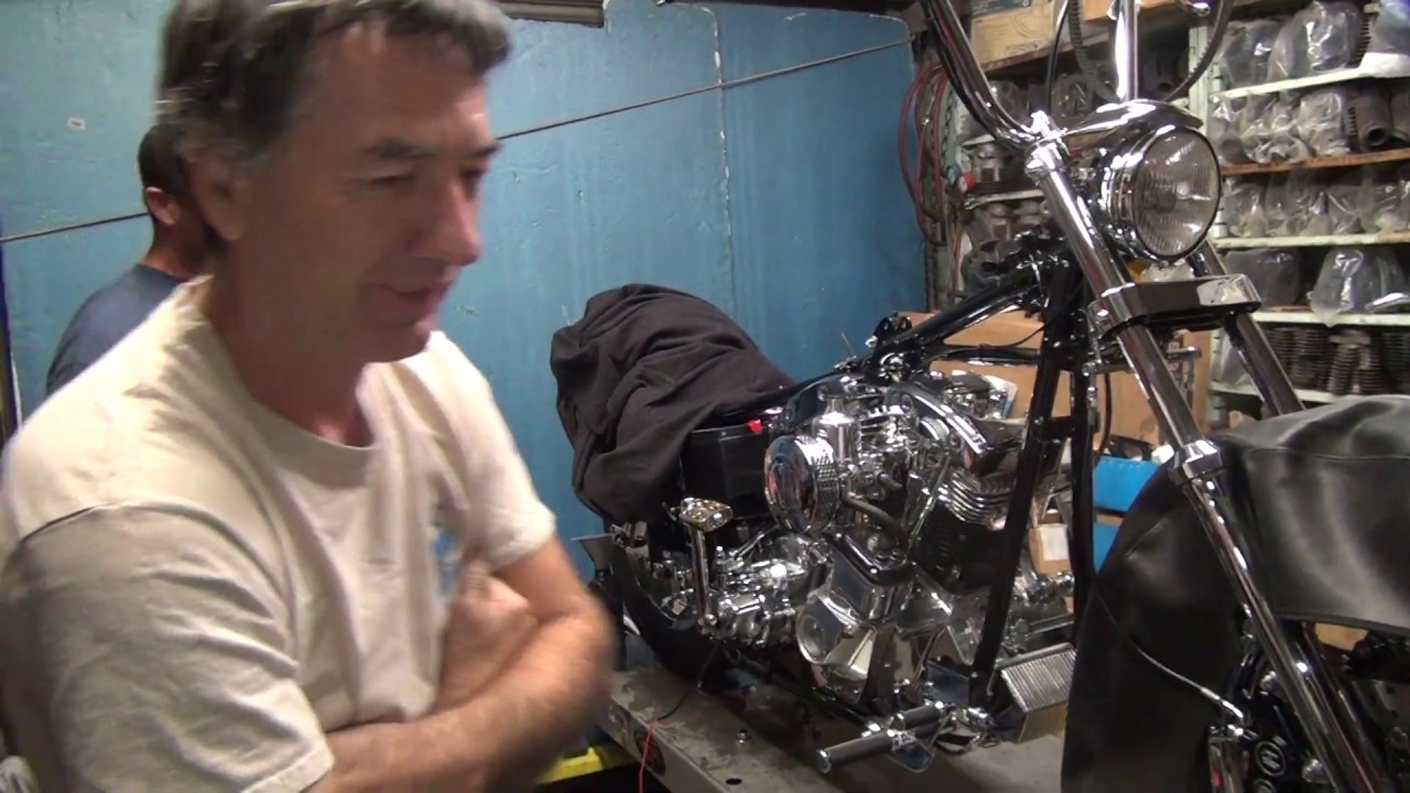 #200 1978 93ci stroker shovelhead big bore motor new bike build fl ...