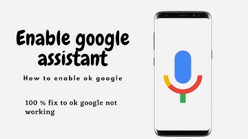 How Enable google assistant | Fix OK google not working|Google Voice Settings (Solution)