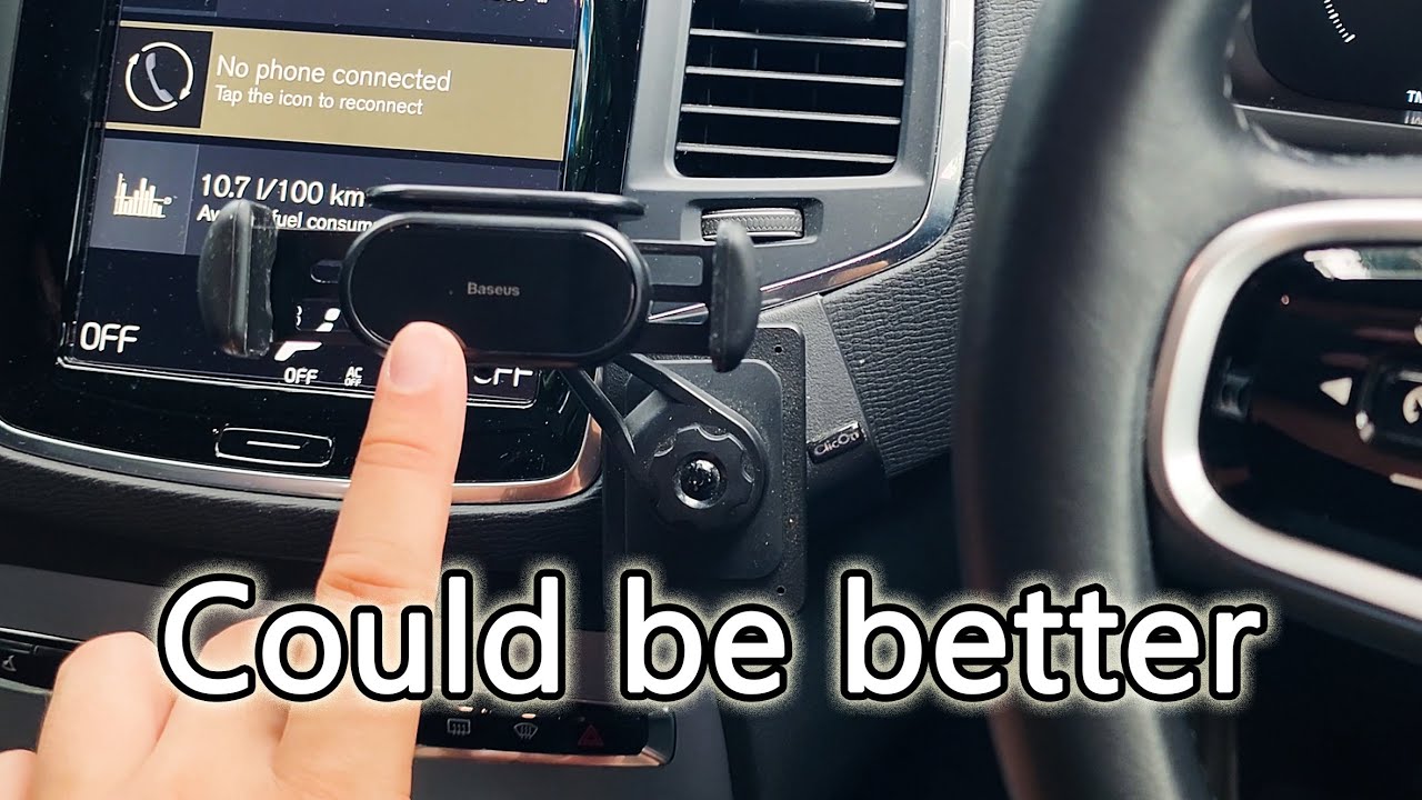 Baseus Solar Electric Car Phone Mount User Review
