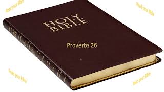 Wisdom of Solomon (Proverbs 26)