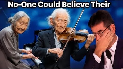 NO ONE COULD STOP CRYING: 98 Year Old Hiroshima Survivors Violin & Piano Duet SHATTERS Everyone