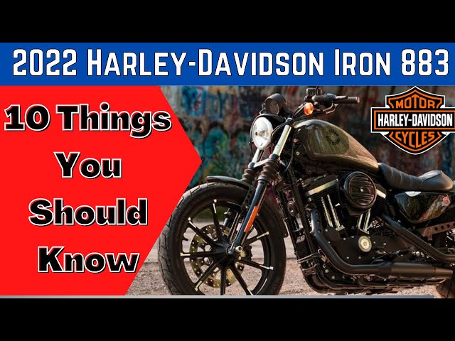 2022 Iron 883 Red