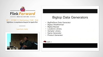 Flink Forward 2015: Suneel Marthi – BigPetStore A Comprehensive Blueprint for Apache Flink
