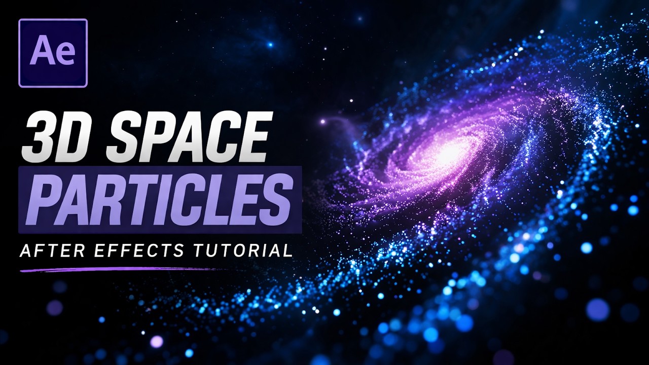 3d Space Particles Tutorial / After Effects 2021 - YouTube