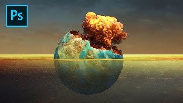Earth Explodes - Photoshop Surreal Manipulation Tutorial