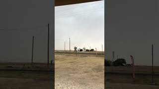 Texas Panhandle thunderstorm at #SilverWindRVParkandCabins #texas #rvpark #canyons #storm #lightning