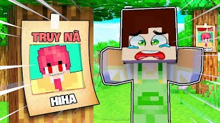 Sầu Riêng Bất Ngờ Khi Anh HIHA Bị Truy Nã Ở Làng Sinh Tố Trong Minecraft*Sầu Riêng Giải Cứu Hiha 😭😭