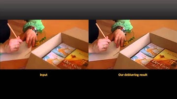 Generalized Video Deblurring for Dynamic Scenes