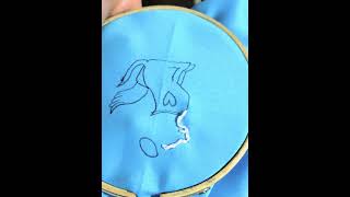 Split stitch I hand embroidery for beginners I embroidery designs @ThreadellaStudio