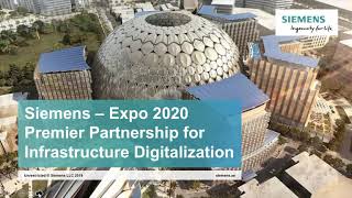World Expo 2020 site: A blueprint for future smart cities webinar screenshot 1