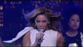 The Late Show With David Letterman Beyonce Knowles - Halo (Live)