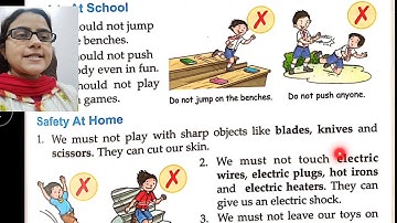 Class-2nd E.V.S (Ch-15 Safety Habits) Explanation