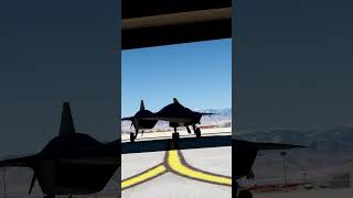 SPOTTED SR 72 DARKSTAR An SR 72 Darkstar is seen taxing into an aircra