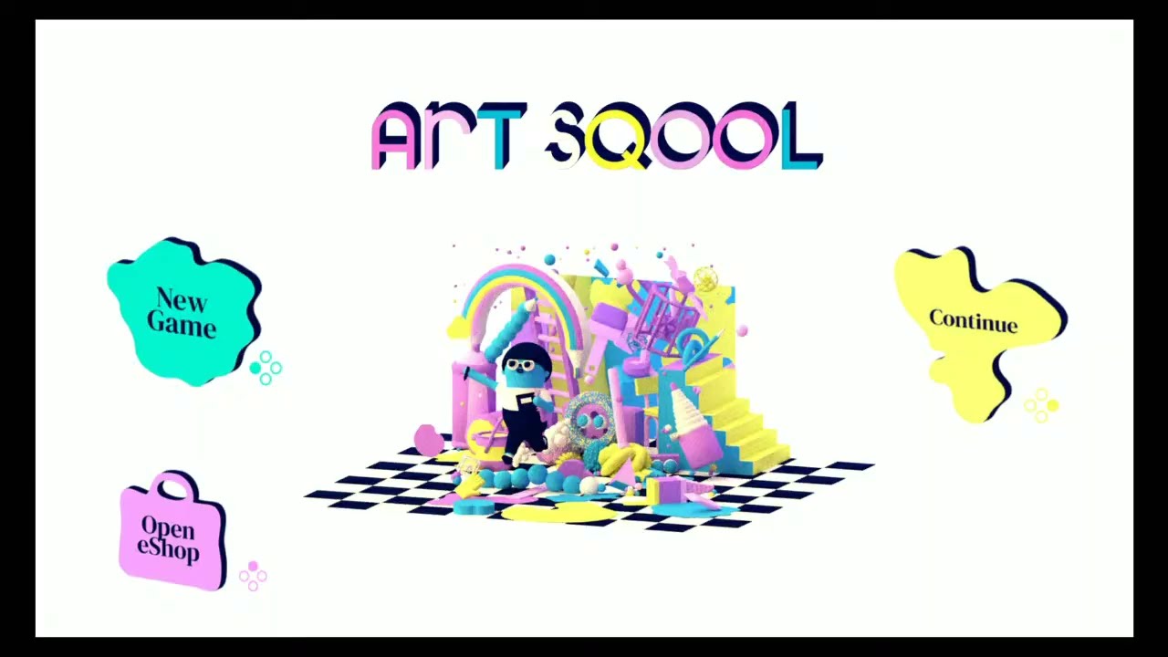 Another Day in ART SQOOL Game Let's Play