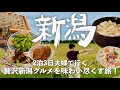 ［新潟］グルメ宝庫新潟の魅力を味わう2泊3日旅！🌾(新潟土産,へぎそば,タレカツ丼,新潟産米,新潟ワイン)