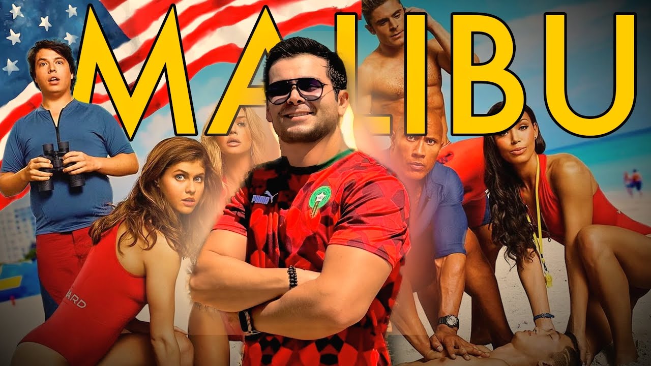 مغربي في كاليفورنيا : الشاطئ الشهير وأجواء الأفلام الهوليوودية