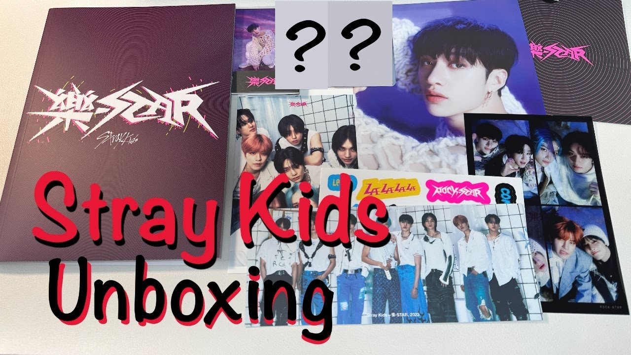 Stray Kids 樂 STAR Limited Star Version Unboxing|스트레이키즈 락스타 앨범 언박싱 🎸🤘⭐️ ...