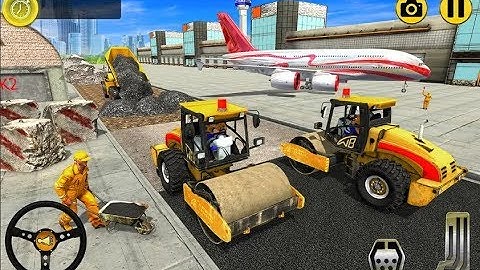 Grand Airport Construction Part-2 | Air Plane Android GamrePlay | By Game Crazy