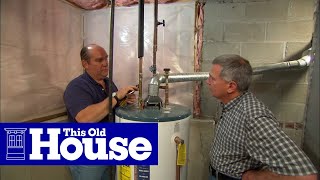 How to Replace a Corroded WaterHeater Fitting | This Old House