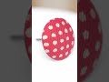 Polka Dot Fabric Button Stud Earrings 12mm Stainless Steel Handmade Colourful Jewellery